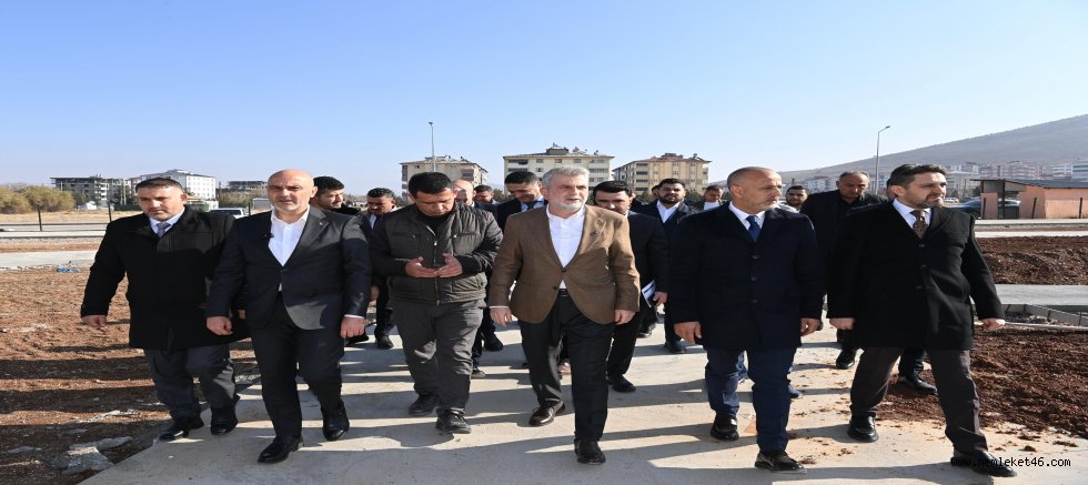 BAŞKAN FIRAT GÖRGEL  “AFŞİN MİLLET BAHÇESİ’Nİ 70 MİLYONLUK YATIRIMLA BAŞTAN UCA YENİLİYORUZ”