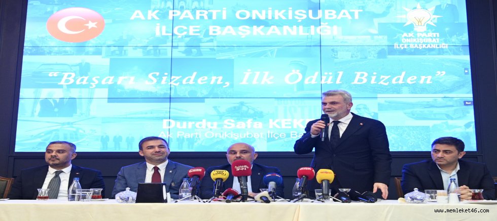BAŞKAN FIRAT GÖRGEL “GAYRETİMİZ YAVRULARIMIZ İÇİN DAHA YAŞANABİLİR BİR KAHRAMANMARAŞ”