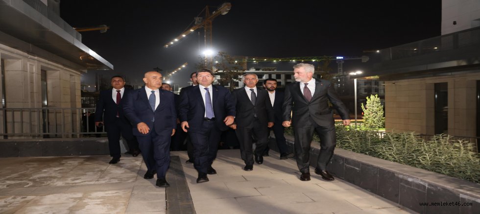 BAŞKAN GÖRGEL, ADALET BAKANI YILMAZ TUNÇ’U AĞIRLADI