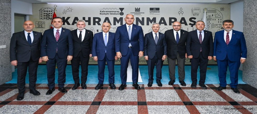 BAŞKAN GÖRGEL, KÜLTÜR VE TURİZM BAKANI ERSOY’U AĞIRLADI