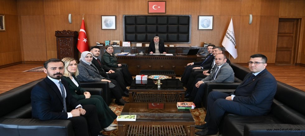 BAŞKAN GÖRGEL, KÜTÜPHANE HAFTASI’NDA KÜLTÜR HEYETİNİ AĞIRLADI