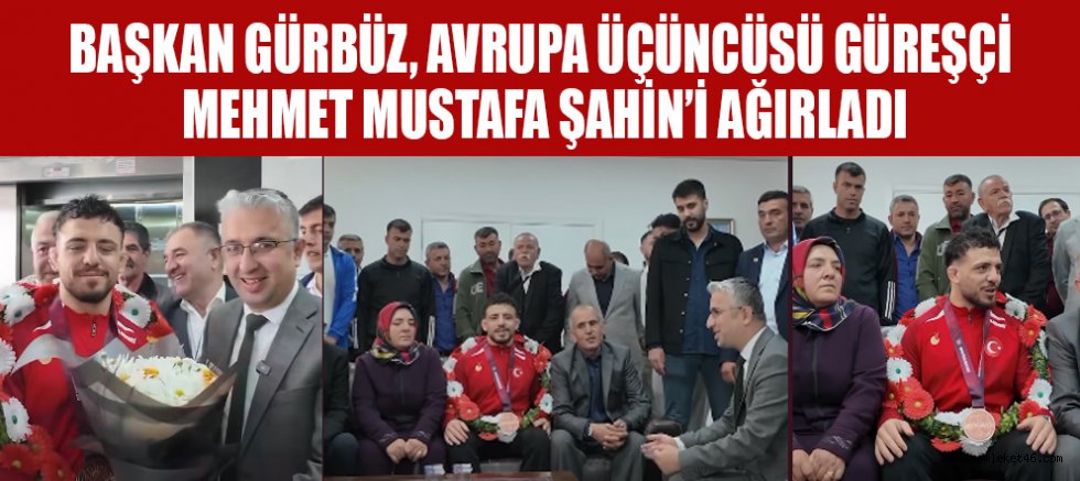 BAŞKAN GÜRBÜZ, SPORUN VE SPORCUNUN HER ZAMAN YANINDAYIZ