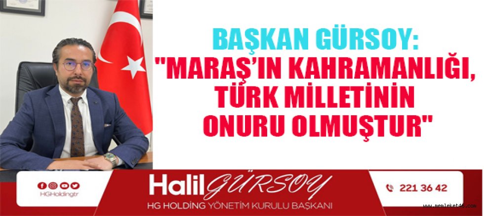 BAŞKAN HALİL GÜRSOY: 12 ŞUBAT, TÜRK MİLLETİNİN BAĞIMSIZLIK RUHUNUN SİMGESİDİR