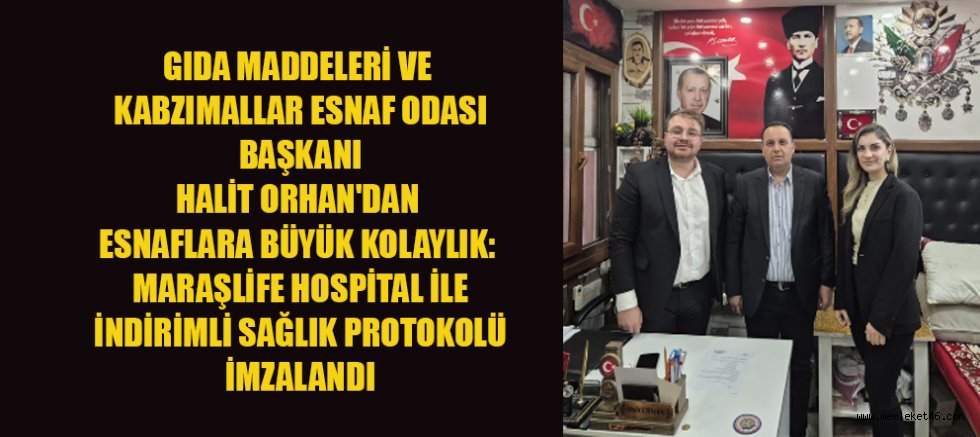 BAŞKAN HALİT ORHAN'DAN ESNAFLARA BÜYÜK DESTEK