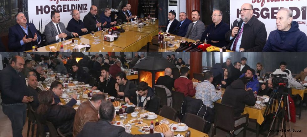 BAŞKAN MEHMET AKPINAR BASIN MENSUPLARIYLA İFTARDA BULUŞTU: “DULKADİROĞLU’NU HEP BİRLİKTE AYAĞA KALDIRACAĞIZ”