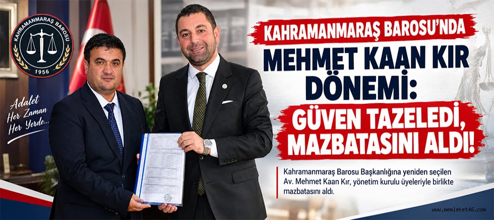 BAŞKAN MEHMET KAAN KIR: GÜVENE LAYIK OLACAĞIZ