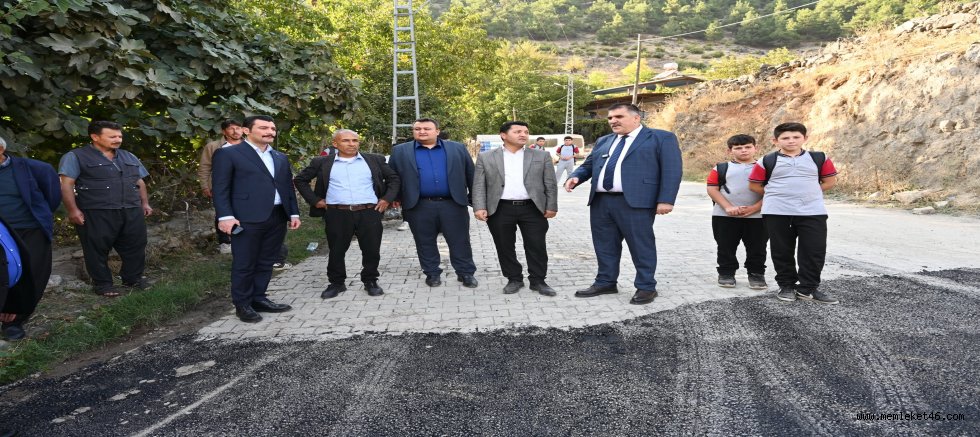 BAŞKAN MEHMET KARACA: “VERDİĞİMİZ SÖZLERİ BİR BİR YERİNE GETİRİYORUZ”