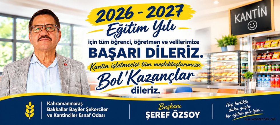 BAŞKAN ŞEREF ÖZSOY, ESNAF KENDİ TÜKETMEYECEĞİ HİÇBİR ÜRÜNÜ ÖĞRENCİLERE SATMAZ