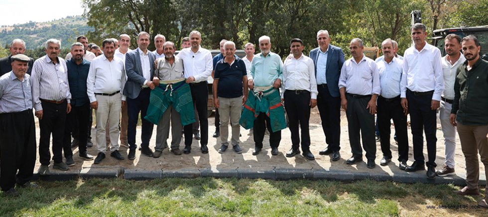 BAŞKAN TOPTAŞ, KERTMEN’DE GÜREŞ SAHASINI İNCELEDİ
