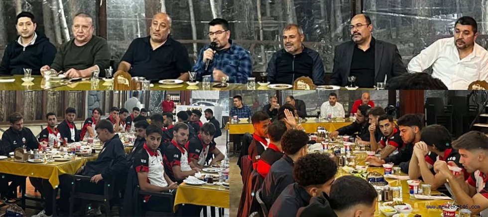 BAŞKAN YARDIMCISI FATİH YILDIZ’DAN KAHRAMANMARAŞSPOR’A MORAL YEMEĞİ