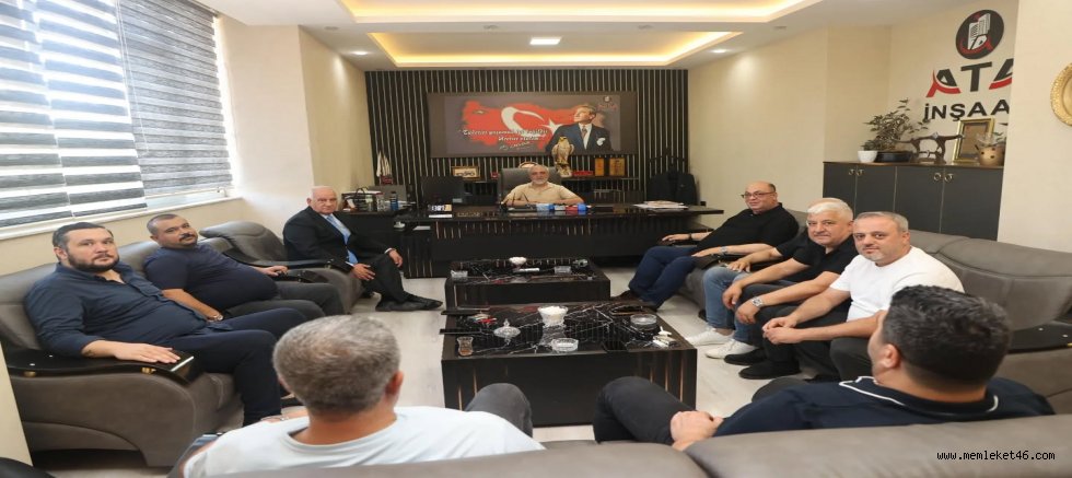 BAŞKANLAR AKPINAR VE CÜCE’DEN  İŞ İNSANLARINA ZİYARET