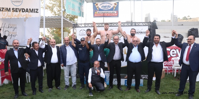 BERTİZ’DE ER MEYDANI ŞENLENDİ: 15. GELENEKSEL BAYDEMİRLİ GÜREŞ FESTİVALİ’NE YOĞUN  İLGİ