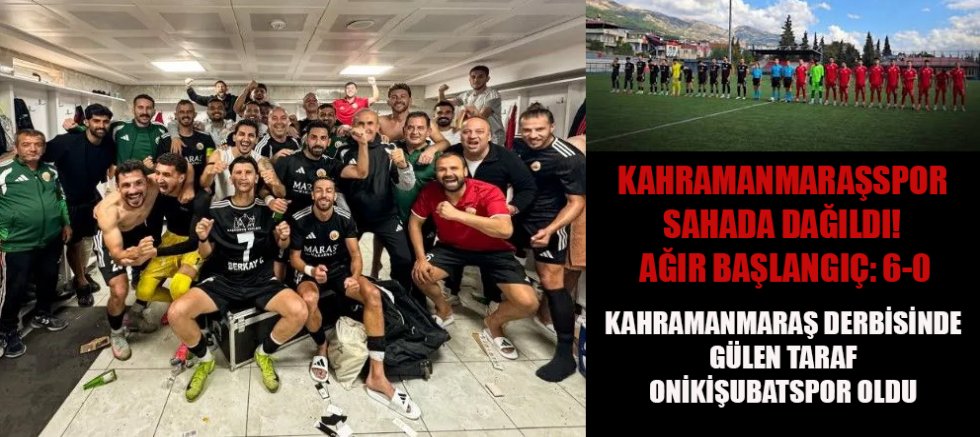 BİR TARAFTA 6 GOLLÜ SEVİNÇ, DİĞER TARAFTA AĞIR HAYAL KIRIKLIĞI