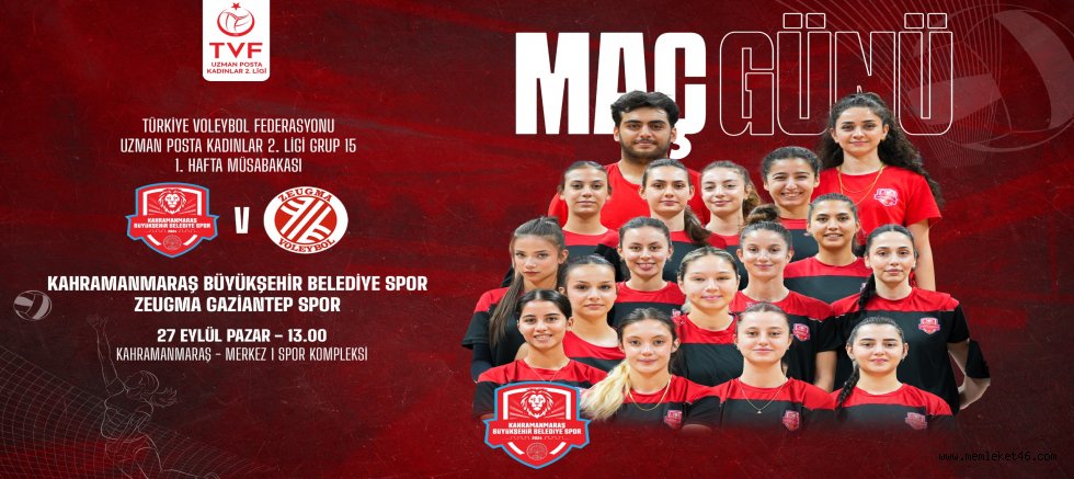 BÜYÜKŞEHİR BELEDİYE SPOR KADIN VOLEYBOL TAKIMI’NIN 2. LİG’DEKİ MARATONU BAŞLIYOR!