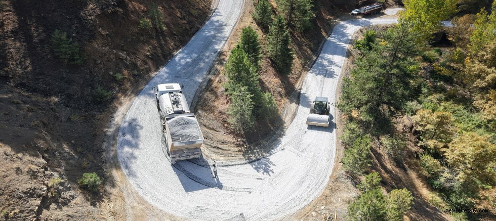 BÜYÜKŞEHİR’DEN EKİNÖZÜ’NE 50 MİLYON TL’LİK YOL YATIRIMI