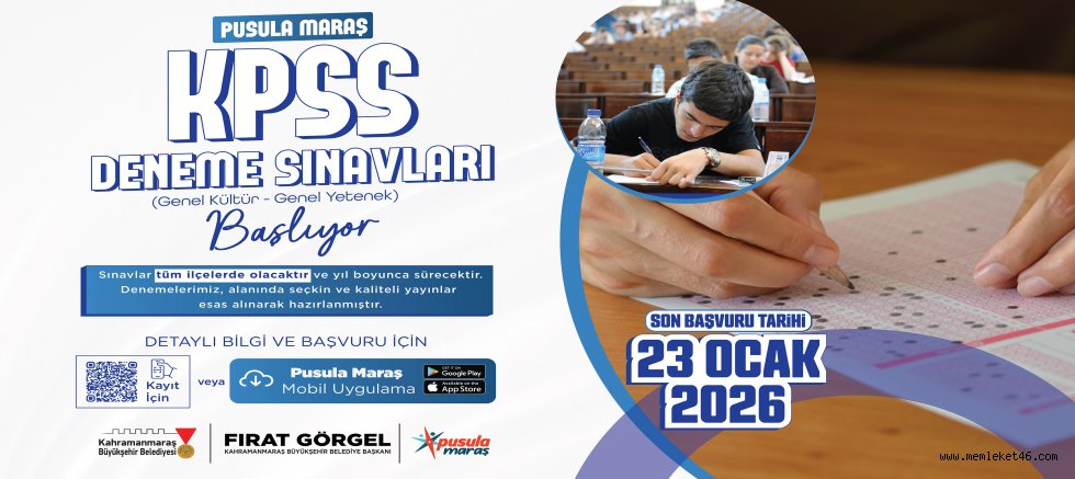 BÜYÜKŞEHİR’DEN GENÇLERE BİR DESTEK DAHA KPSS DENEME SINAVLARINA BAŞVURULAR BAŞLADI