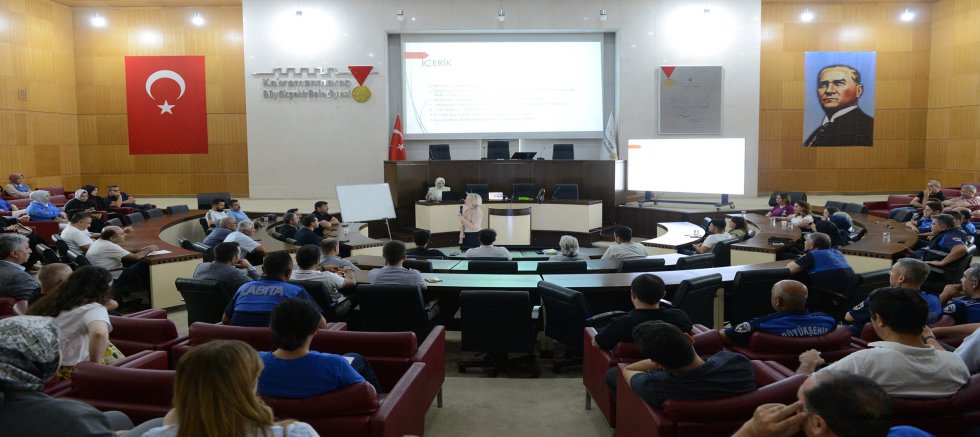 BÜYÜKŞEHİR’DEN HİZMET İÇİ EĞİTİM SEMİNERİ