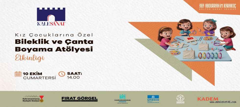 BÜYÜKŞEHİR’DEN KIZ ÇOCUKLARINA ÖZEL BOYAMA ETKİNLİĞİ