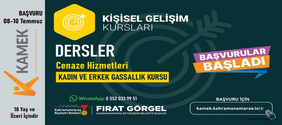 BÜYÜKŞEHİR’DEN ÖRNEK UYGULAMA GASSALLIK KURSU BAŞLIYOR