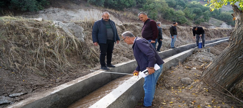 BÜYÜKŞEHİR’DEN TARIMA VE ÜRETİCİYE CAN SUYU