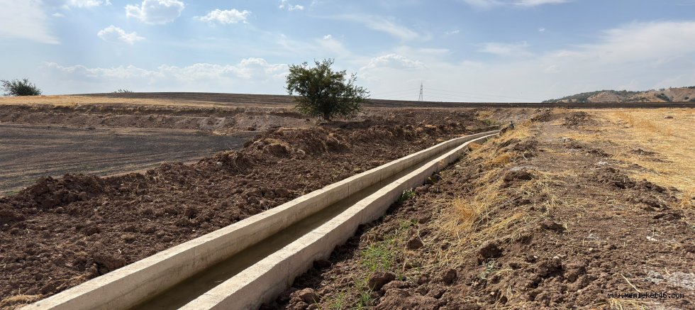 BÜYÜKŞEHİR’DEN TARIMSAL SULAMAYA GÜÇLÜ YATIRIM