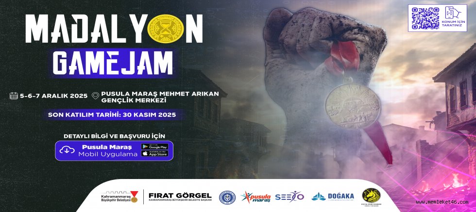 BÜYÜKŞEHİR’İN GENÇLERE ÖZEL “MADALYON GAME JAM” ETKİNLİĞİNE BAŞVURULARI BAŞLADI