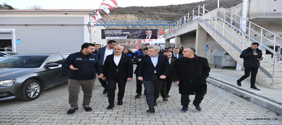 ÇAĞLAYANCERİT’İN İLERİ BİYOLOJİK ATIKSU ARITMA TESİSİ HİZMETE ALINDI