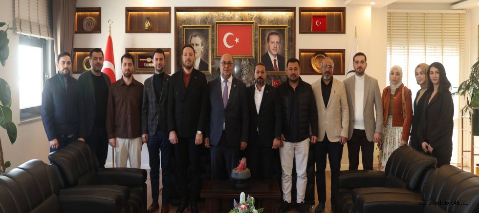 DULKADİROĞLU BELEDİYE BAŞKANI MEHMET AKPINAR, MİMARLAR ODASI YÖNETİMİNİ AĞIRLADI