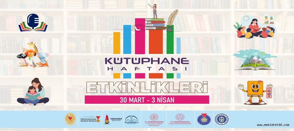 EDEBİYATIN ŞEHRİNDE KÜTÜPHANE HAFTASI BÜYÜKŞEHİR’LE DOLU DOLU GEÇECEK