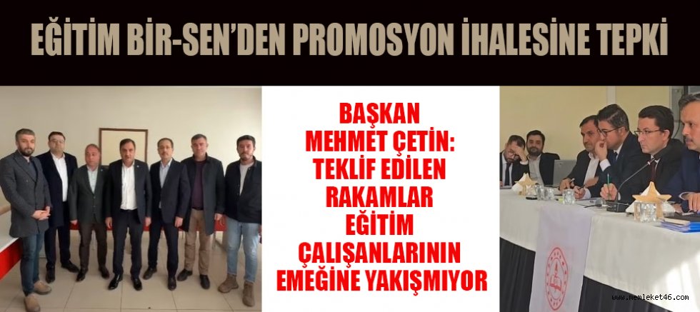 EĞİTİM BİR-SEN BAŞKANI MEHMET ÇETİN: BANKALARIN MAAŞ PROMOSYON TEKLİFLERİ KABUL EDİLEMEZ