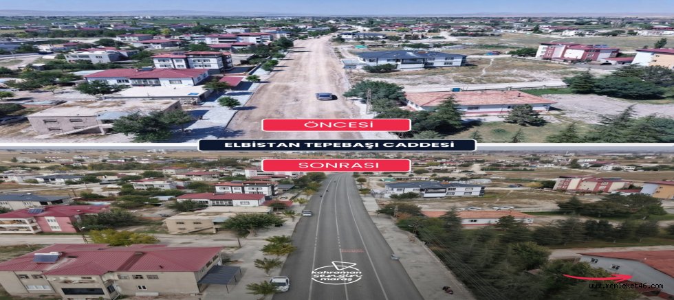 ELBİSTAN’IN ULAŞIM AĞINA BÜYÜKŞEHİR İMZASI
