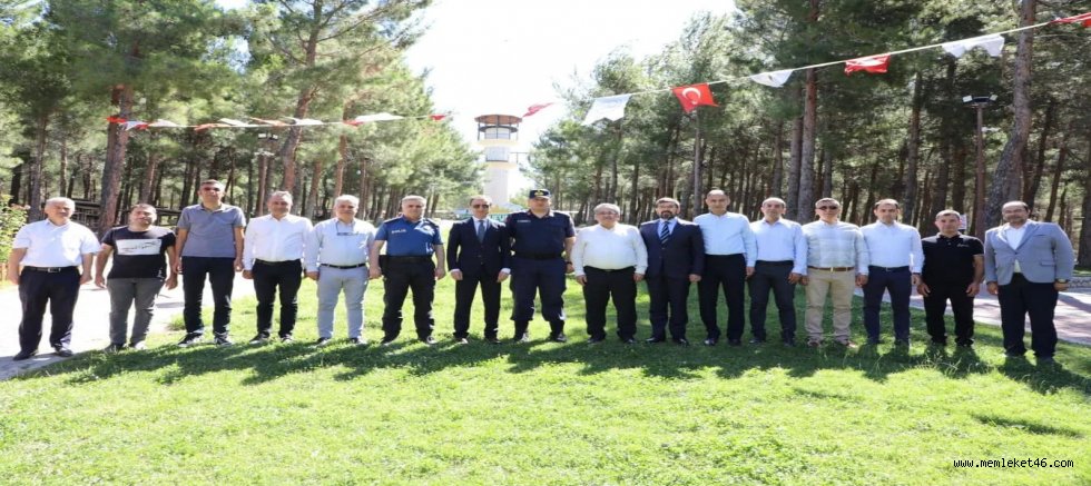 FATİH YILDIZ’DAN MÜFTÜ VE KOMUTANA VEDA TEŞEKKÜRÜ