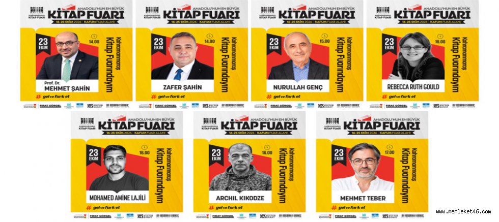 FİKİR DÜNYASININ USTA İSİMLERİ KAFUM’DA SEVENLERİYLE BULUŞACAK