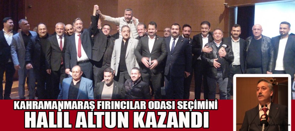 FIRINCILAR ODASI’NDA YENİ DÖNEM: BAŞKAN HALİL ALTUN OLDU