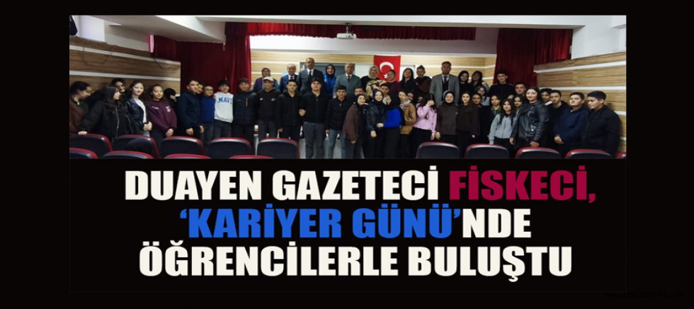 FİSKECİ, ÖĞRENCİLERE YAŞANMIŞ YILLARI ANLATTI 