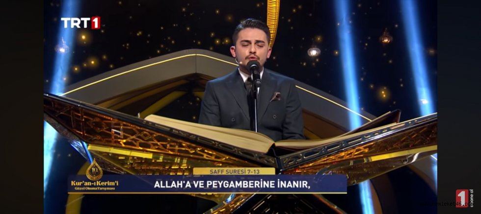 HAFIZ BEKİR BÜYÜKKURT,BİRKEZ DAHA KAHRAMANMARAŞ'IN GURURU OLDU