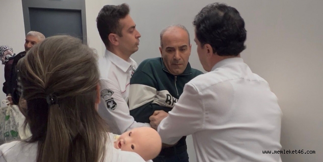 HG HOSPITAL’DA FİLM GİBİ TATBİKAT: GERÇEK SANDILAR!   