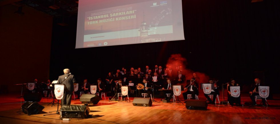 İSTANBUL ŞARKILARI” KONSERİ MÜZİKSEVERLERE KEYİF DOLU BİR AKŞAM YAŞATTI