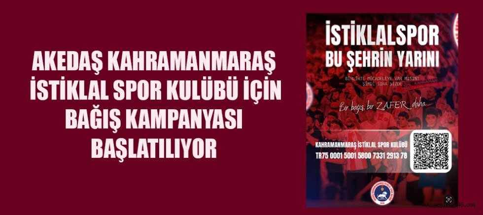 “İSTİKLALSPOR BU ŞEHRİN YARINI”