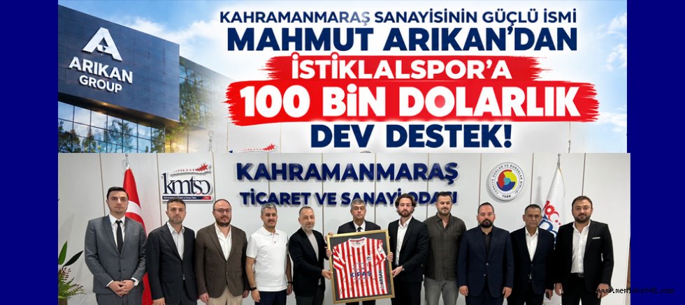 İSTİKLALSPOR YÖNETİMİNDEN MAHMUT ARIKAN’A HAYIRLI OLSUN ZİYARETİ