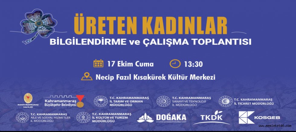 KADINLARA SAĞLANAN DESTEK VE PROJELER MASAYA YATIRILACAK