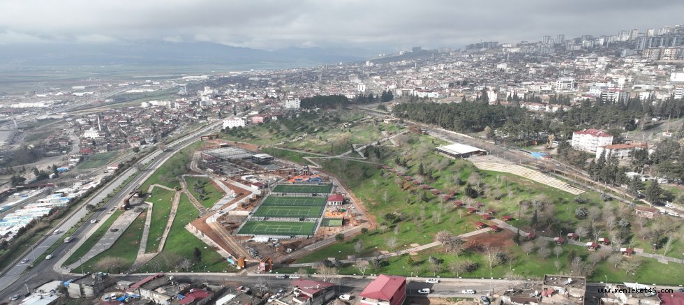 KAHRAMANMARAŞ 15 TEMMUZ SPOR VADİSİ HİZMETE HAZIRLANIYOR