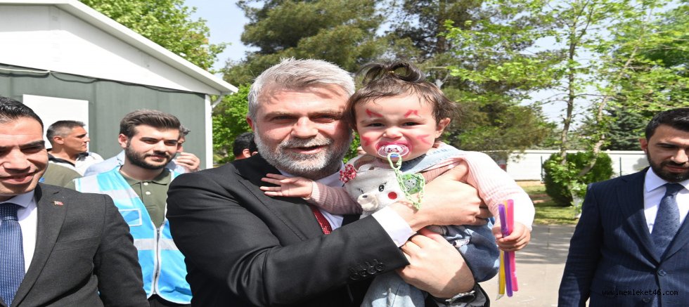 KAHRAMANMARAŞ BÜYÜKŞEHİR, ÇOCUKLARA YENİ BİR YAŞAM ALANI KAZANDIRIYOR