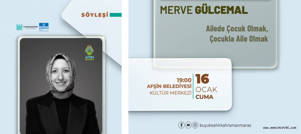 KAHRAMANMARAŞ BÜYÜKŞEHİR’DEN AFŞİN’DE AİLE BAĞLARINI GÜÇLENDİREN SÖYLEŞİ