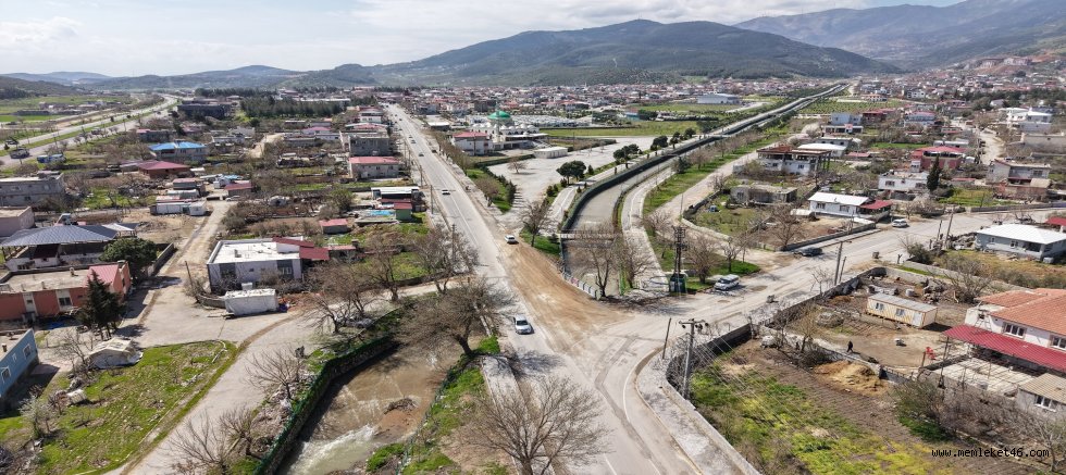 KAHRAMANMARAŞ BÜYÜKŞEHİR’DEN TÜRKOĞLU ŞEKEROBA’NIN ULAŞIM ALTYAPISINA GÜÇLÜ DOKUNUŞ