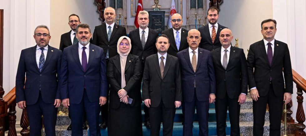 KAHRAMANMARAŞ HEYETİ, ADALET BAKANI GÜRLEK’İ ZİYARET ETTİ