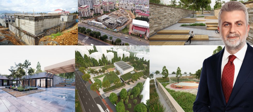 KAHRAMANMARAŞ’IN YENİ NESİL GENÇLİK VE SPOR KOMPLEKSİ HIZLA YÜKSELİYOR