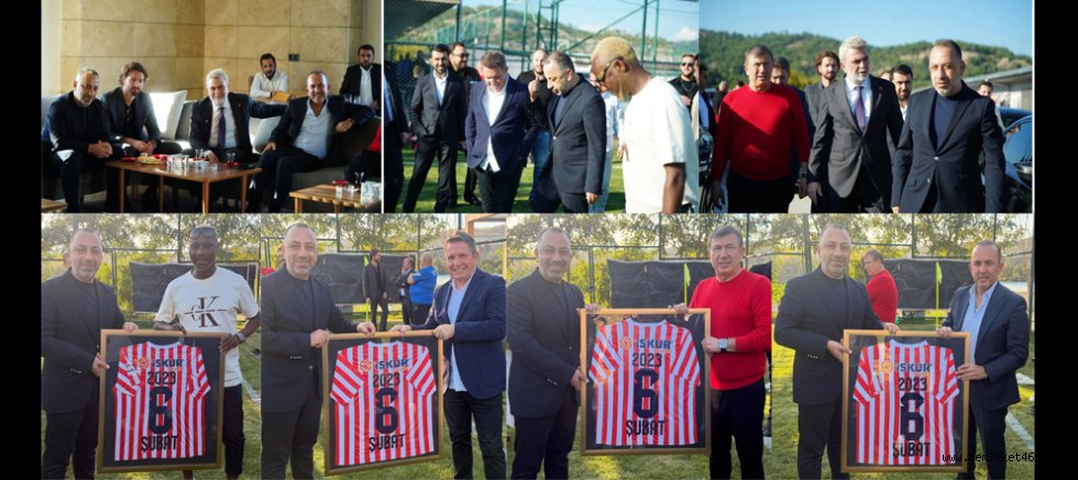 KAHRAMANMARAŞ İSTİKLALSPOR’A EFSANELERDEN MORAL ZİYARETİ! TANJU ÇOLAK, YATTARA VE ŞİFO MEHMET TESİSLERDE