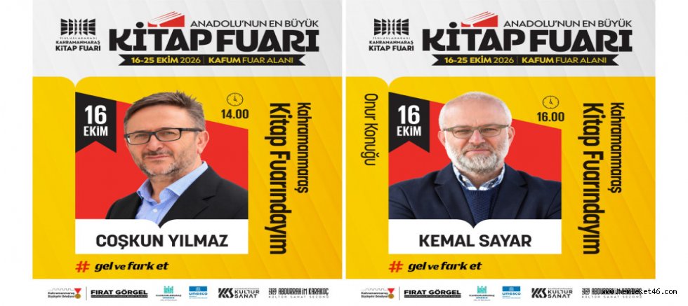 KAHRAMANMARAŞ KİTAP FUARI 2 ÖZEL PROGRAMLA BAŞLIYOR