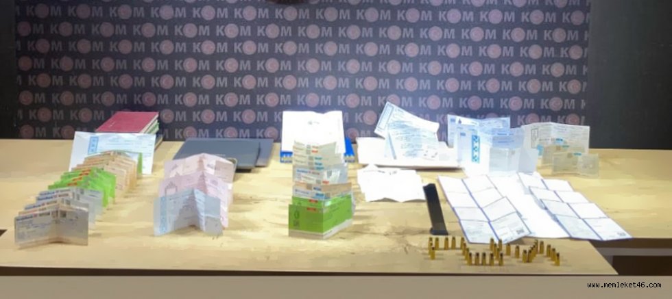 KAHRAMANMARAŞ MERKEZLİ TEFECİLİK OPERASYONU: 13 ŞÜPHELİ GÖZALTINA ALINDI